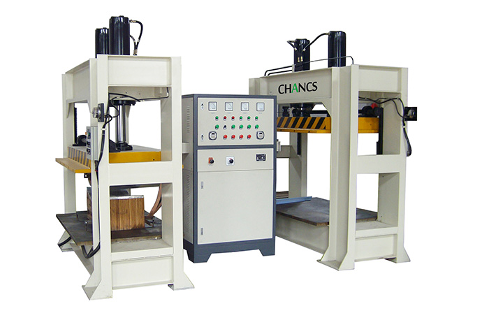 High Frequency Plywood Bending Press